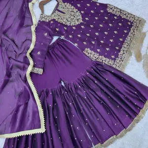 Pakistani Gorgess dress all over work  Casual Womenswear