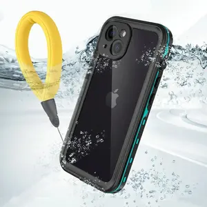 For iPhone13 14 15 Waterproof Cases IP68 Diving 360 Protect Magsafe Shockproof CoqueFor iPhone 12 Pro Max 11 Water Proof Funda