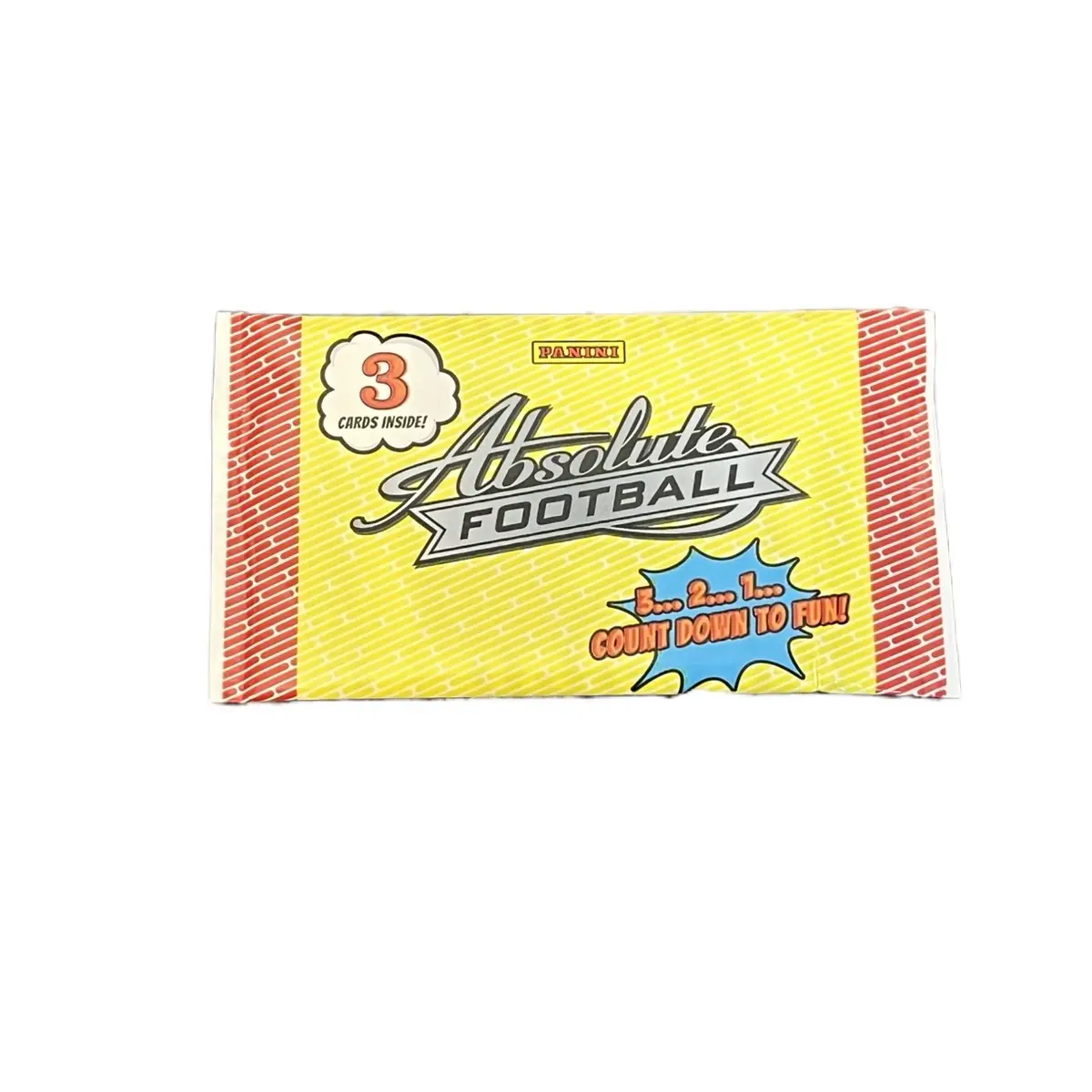 3 Card Pack of 2024 Absolute Football - Authentic 3D Collectible Card Deck Featuring Iconic Football Titles