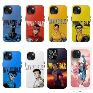 Invincible Heroes & Villains Phone Case Double Layer Shockproof Hard Shell for iPhone 16 15 14 13 12 11 Pro Max