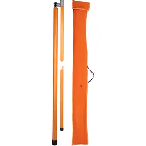 Load Height Measuring Stick, 15 Ft Sturdy Fiberglass Truck Height Stick With Adjustable Pole, Non-Conductive And Safe For Hoisting, Carrying Bag Included, Ideal For Trucks, Trailers, Car Haulers, RVs, And Industrial Loading