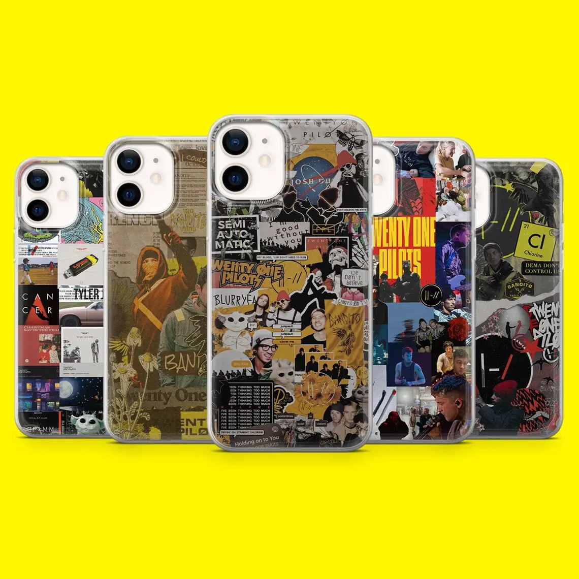 Band Clancy Phone Case Compatible with iPhone X, 11, 12, 13, 14, 15, 16 & more – check our available sizes