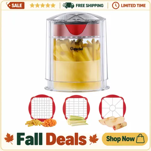 French Fry Cutter, Vegetables Chopper, Potato Cutter Fry Cutter Onion Chopper Fruit Slicer Kitchen Utensils