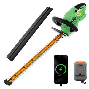 #SpringGlowUp WORKPROX 20V Cordless Hedge Trimmer, Electric Bush Shrub Trimmer, 22" Dual-Action Blade and 3/4" Cutting Capacity with Safety Lock, Great for Garden, Yard, 2.0Ah Battery & Charging Cable Included
