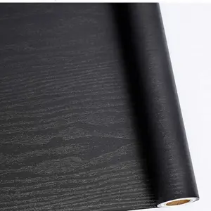 Vinyl Wrap Self-Adhesive Wallpaper, Wood Effect Sticky Back Plastic Roll for Furniture, Removable Peel & Stick Decor 40x200 Cm