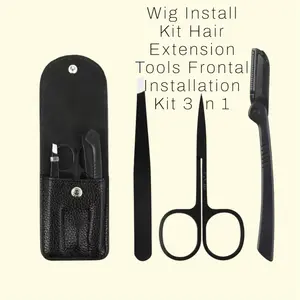 Wig Install Kit Hair Extension Tools Frontal Installation Kit 3 in 1