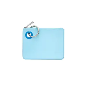 Mini Pouch - Sweet Carolina Blue Silicone