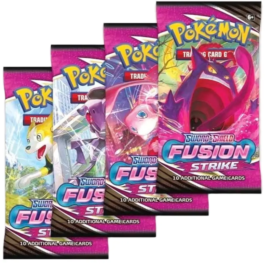 Fusion Strike Booster Pack- Ripped Live or Ship Sealed - TikTok Shop