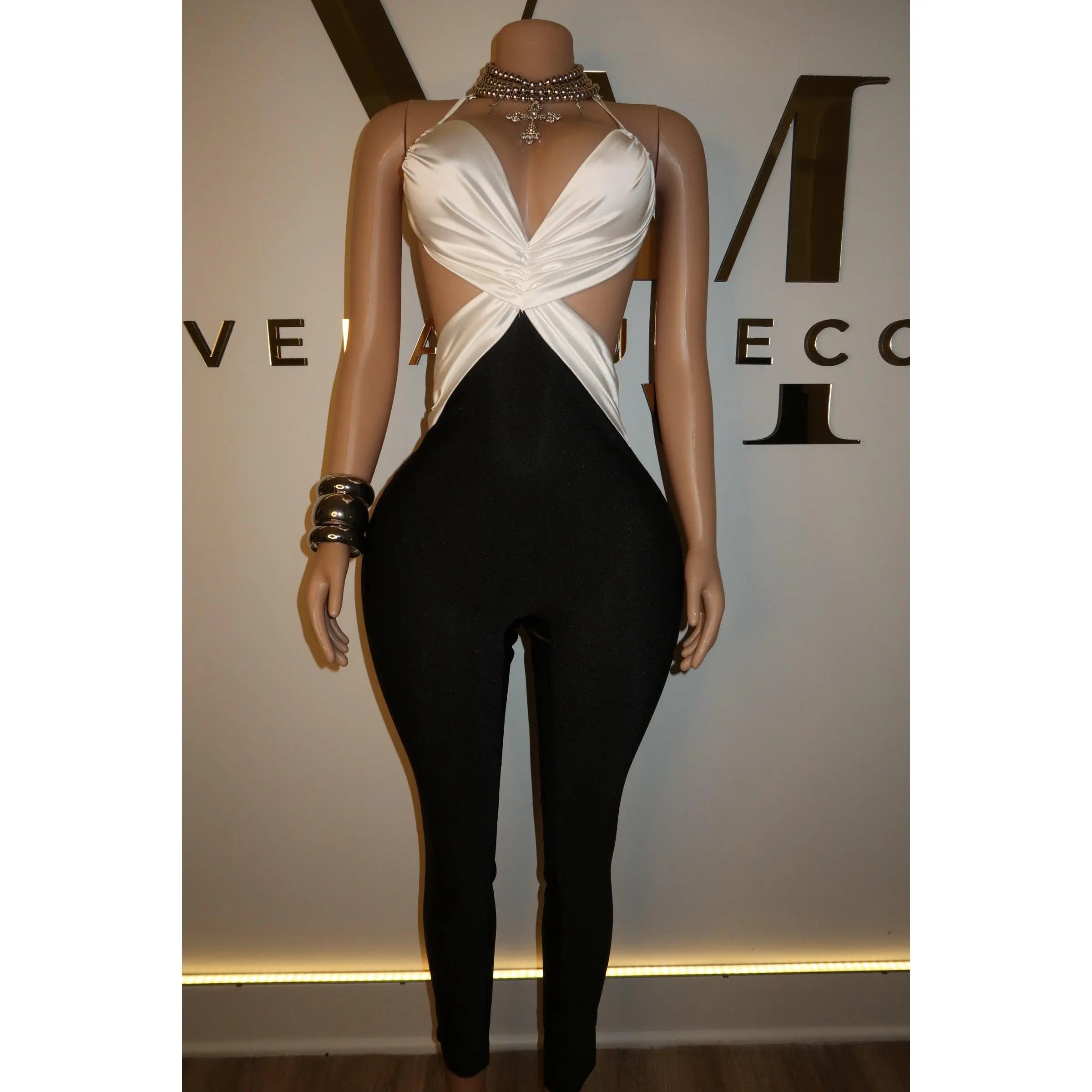 Ivory Temptress Jumpsuit