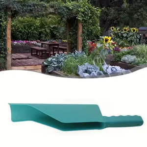 Durable Plastic Rain Gutter Cleaner Tool, Non-Slip Ergonomic Spade, Ideal for Roof Gutters and Drains, Effective Leaf Debris Removal