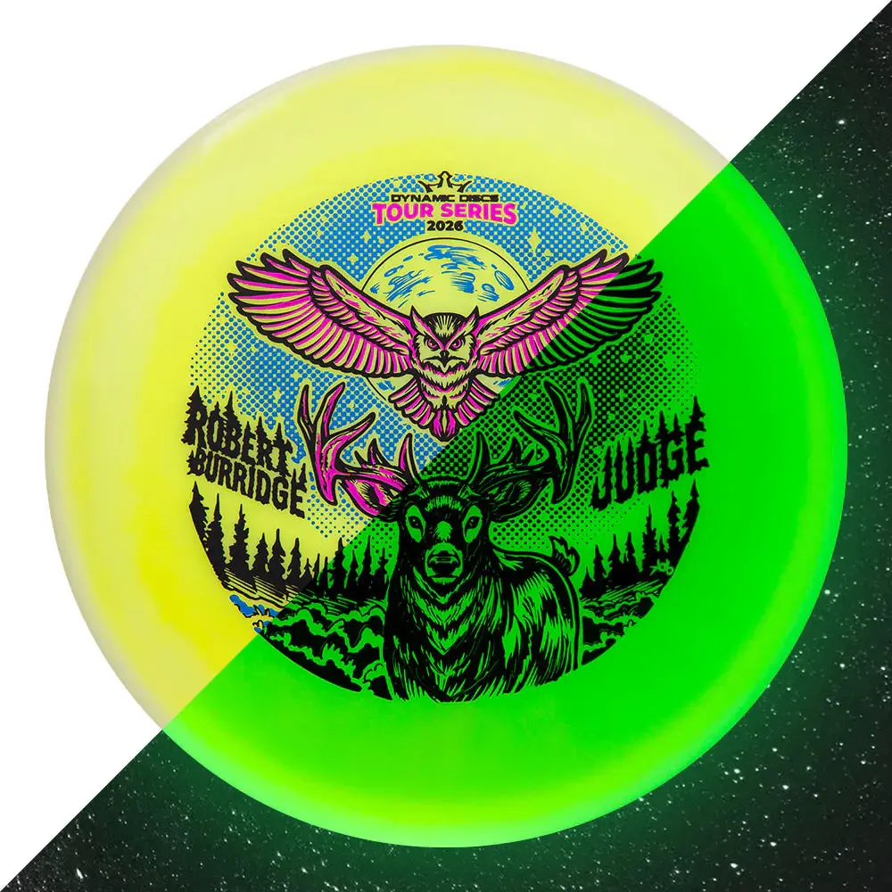 Dynamic Discs Lucid-X Moonshine Orbit Judge - Robert Burridge 2026