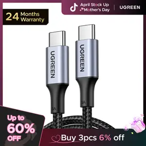 UGREEN 100W USB C Cable - Smartphone Charger for iPhone 17/17 Plus/17 Pro/17 Pro Max/16/15 Plus/15 Pro/15 Pro Max, MacBook Pro, iPad Pro, Dell XPS, Samsung Galaxy S23/S22 Ultra, Switch, Pixel,3.3FT Black, Deals for You,tiktokshopstockup,mothersdaygift