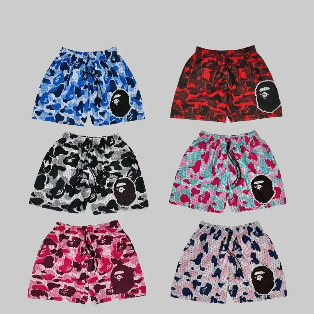 Trendy Mesh shorts 59knee-length mesh shorts, suitable for both men and women.2026