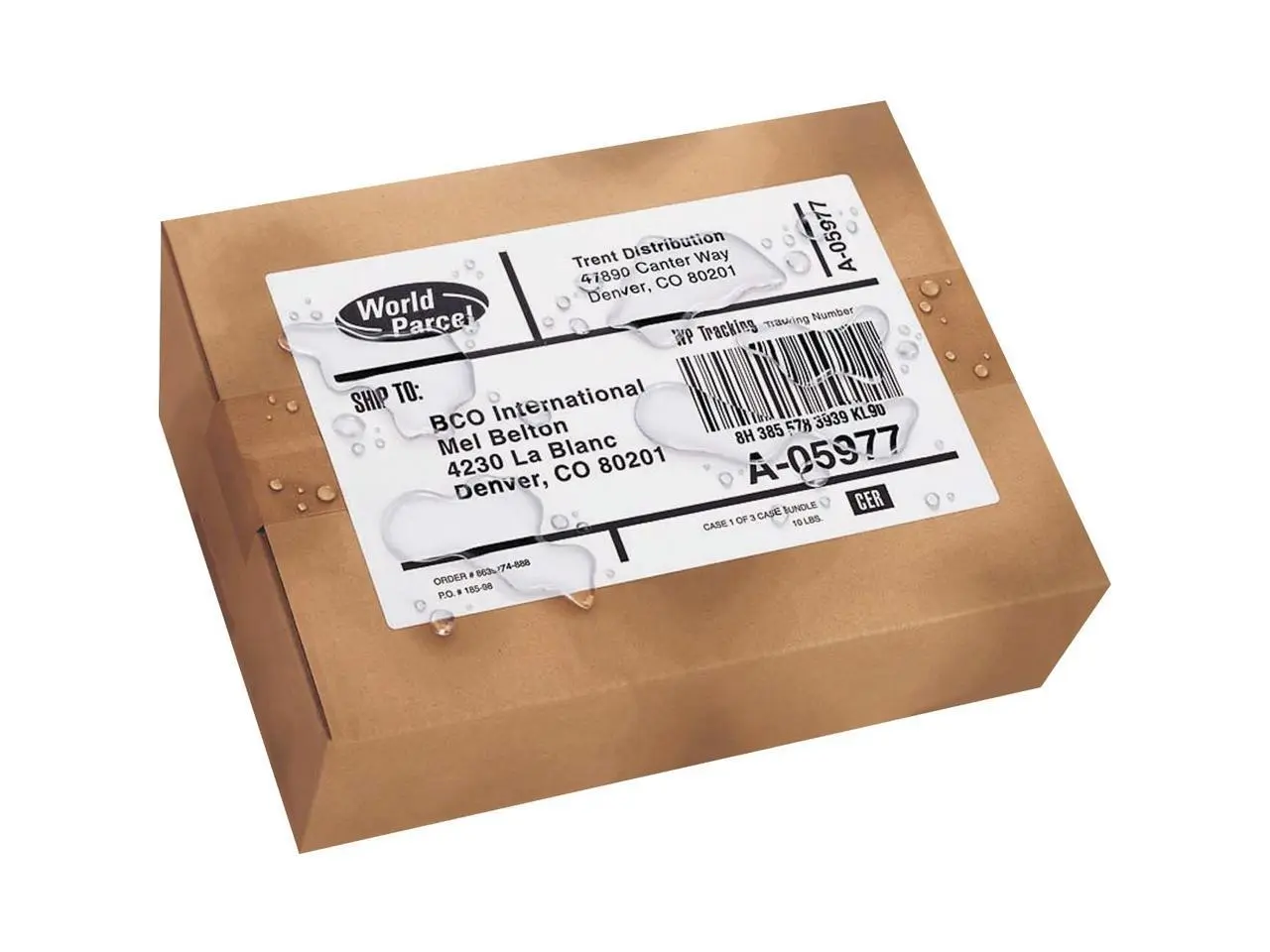 Avery WeatherProof Mailing Labels with TrueBlock Technology