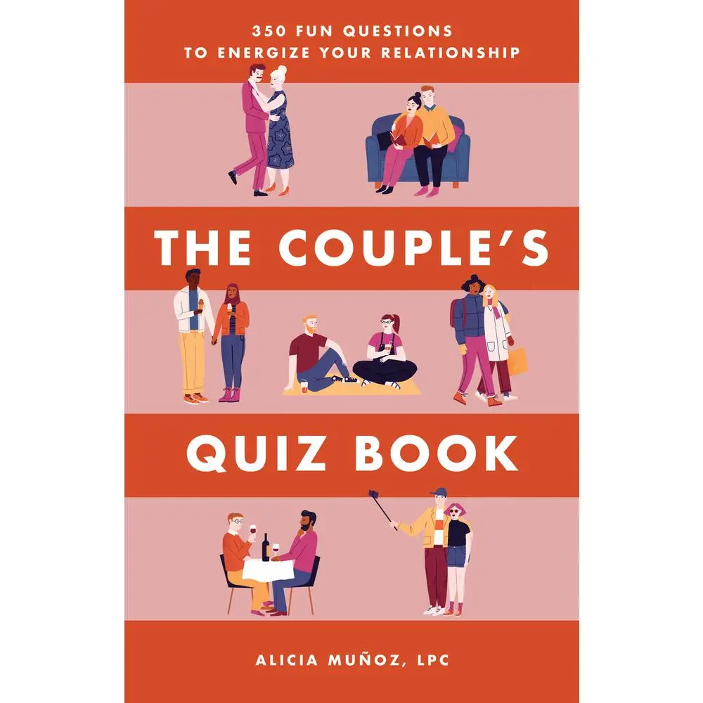USED Book - The Couple's Quiz Book: 350 Fun Questions to Energize Your Relationship by Muñoz, Alicia (Paperback) - english
