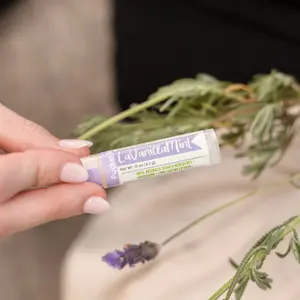 Natural LaVanillaMint Lip Balm (Pucker Stick) | Moisturizing | Rinse