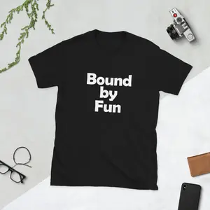 Bound by Fun minimalist for twin couples siblings brothers or sisters or teammates matching design for twins Short-Sleeve Unisex T-Shirt Women Womenswear Clothing