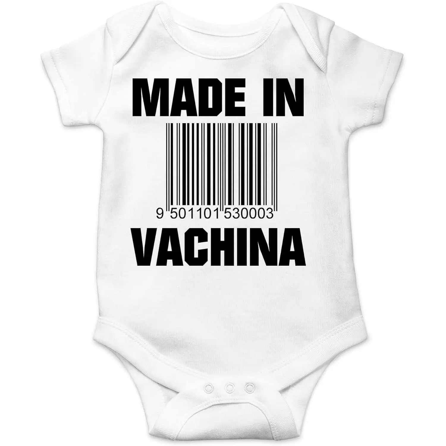 Fashions Made in VaChina Baby Bodysuit Funny Cute Baby Girl Clothing or Boy Outfit Infant Romper