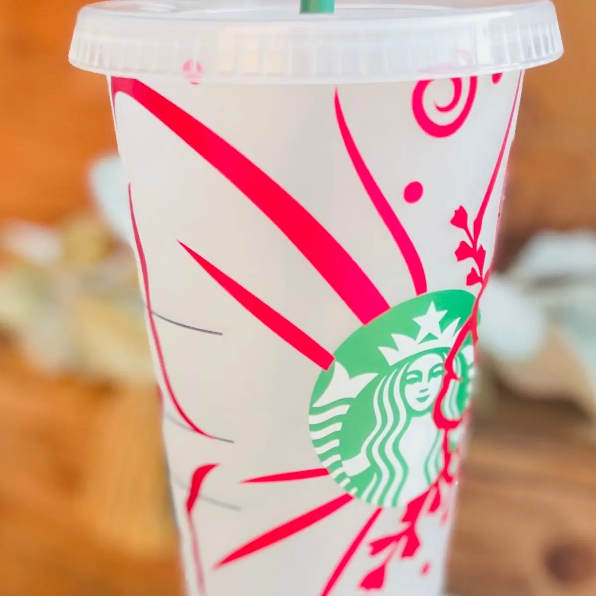24oz. Starbucks Cold Cup Butterfly - TikTok Shop