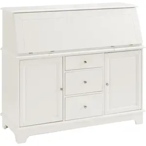 Furniture Secretary Desk - White
