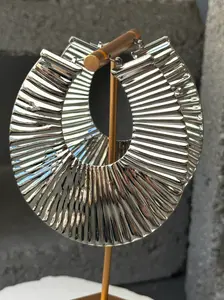 Resort Mode Oversized Hoop Earrings