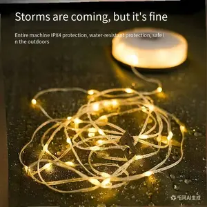 Camping Light Outdoor Canopy Tent Light Decorative LED Small String Lights Camp Lighting Atmosphere Light