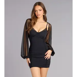 Sheer Mood Mesh Bolero