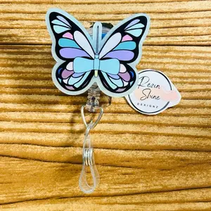 Butterfly Phlebotomy Badge Reel
