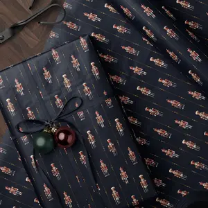 Nutcracker Wrapping Paper Holiday Gift Wrap Nutcracker Gift Wrap Elegant Christmas Gift Wrap Christmas Wrapping Paper Seasonal Gift Wrap, Gift Wrapping Paper