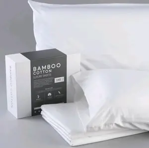 Bamboo Cotton Luxury Bed Sheets - Made with Viscose from Bamboo