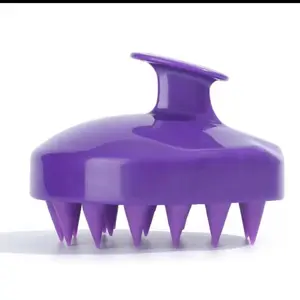 Gentle Effective Brush Soft Silicone Scalp Massager for Women Exfoliate in Shower or Dry Care Pink Hair Care Tool US Exfoliating Net Loofah Exfoliating Back Washcloth