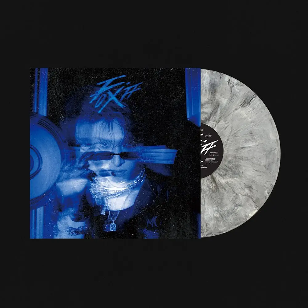 ATEEZ MINGI – FIX OFF Desire Project : ORIGIN [Vinyl] | Official K-Pop LP Album | 12” Gray Marble 180g Vinyl + 16p Booklet + 4 Photocards | Tunnel / AUTOBAHN / NOVA / Dinero