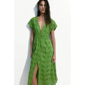 H&M Broderie-anglaise cotton dress