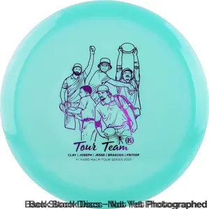 Kastaplast K1 Hard Malm Fairway Driver with Tour Team - Clay | Joseph | Jesse | Braeden | Fritiof - Tour Series 2025 Stamp [Back Stock Inventory - Disc and Stamp Color WILL VARY]