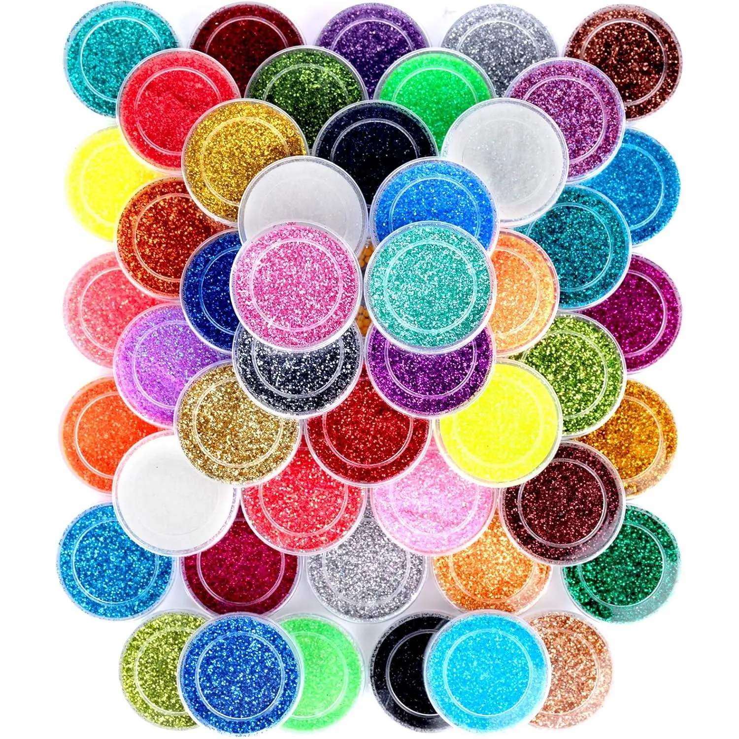 Fine Glitter for Crafts, Arts, Decoration, Resin, Nail Glitter Body Hair Face Holographic Glitter Powder, for Festival Halloween Chirstmas