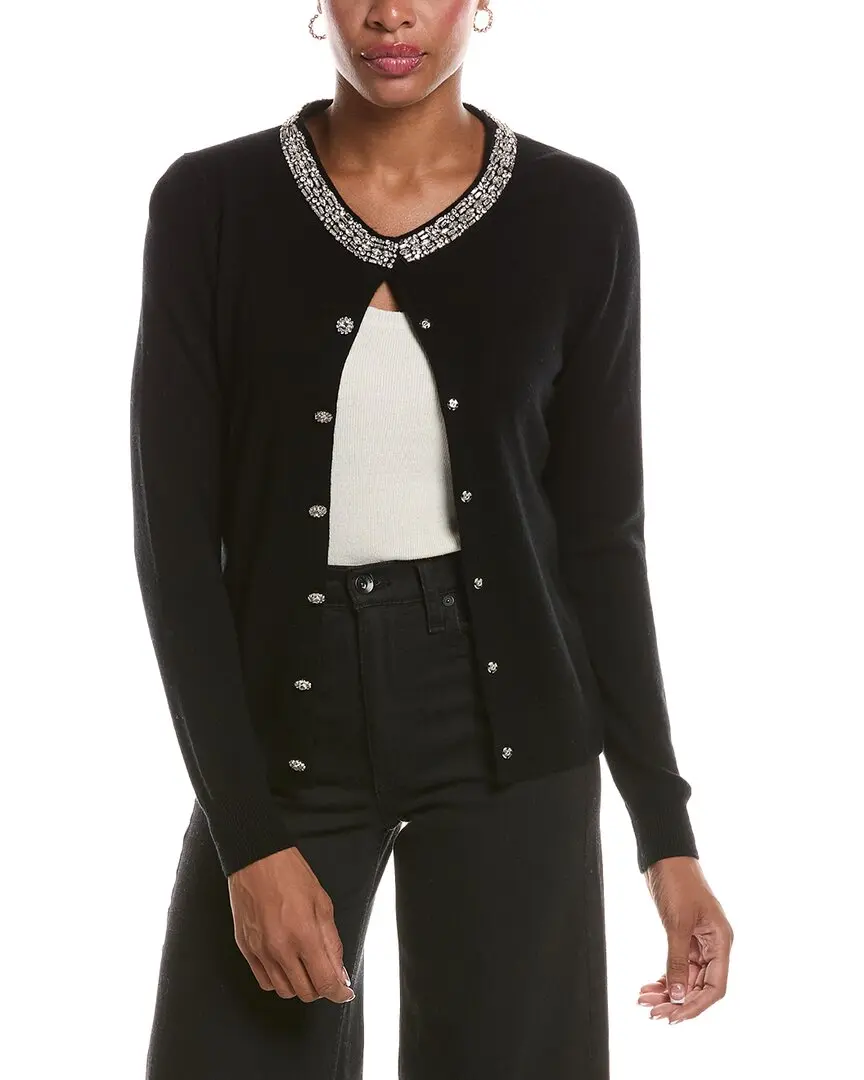 InCashmere Wool & Cashmere-Blend Cardigan