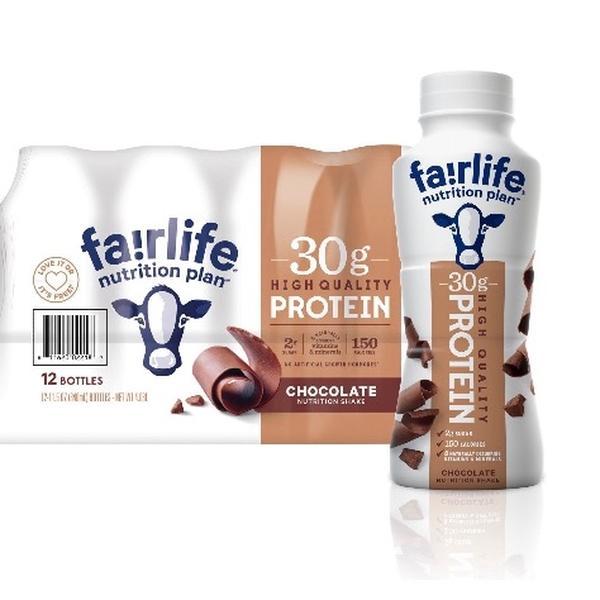 Nutrition Plan 30g Protein Shake Chocolate 11.5 fl oz 12 pk High Quality Protein Shake for Optimal Nutrition