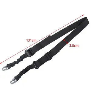 2 Point Sling Shoulder Strap Outdoor Sling Shoulder Strap Metal Buckle Belt Hunting Accessories