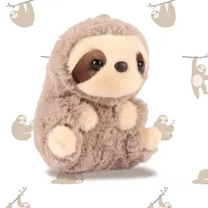 Cute Plush Sloth Toy, 1 Count Pocket Cute Easy To Carry Plush Toy, Small Gifts for Friends, Home Decoration, Create A Warm Atmosphere, Soft Huggable Stuffed Animal, Soft Adorable Stuffed