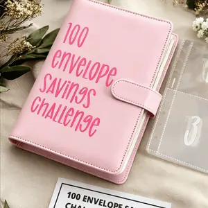 100 day savings challenge binder,  Easy and Funny Ways to Save $5,0$5,050 Cash , A5 Budget Binder Book with Cash Envelopes and Numbers·,money saving binder, Fathers Day Gifts,Organizer Box, Office Desk Accessory, Back to school, home decor, birthday gifts