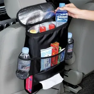 Car Seat Back Storage Bag, Hanging Car Seat Back Organizer, Multi-pocket Car Interior Storage Bag, Car Accessories for Car Stowing & Tidying