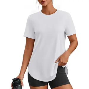 Workout Tops for Women, Short Sleeve Athletic Shirts for Women UPF 50+ Quick Dry Running Outfits for Exercise, Gym, Hiking S-3XL
