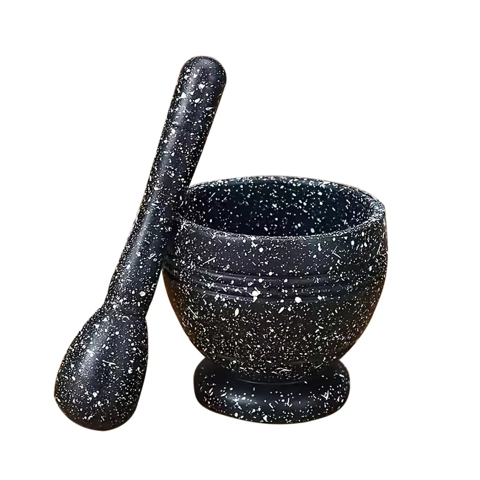 1-Set PP (Polypropylene) Grinder & Pestle Bowl Kitchen Utensil, Durable Easy-to-Use Manual Meal Prep Tool for Grinding Garlic, Pepper, Grind Herbs & Spices, Home Cooking Supplies