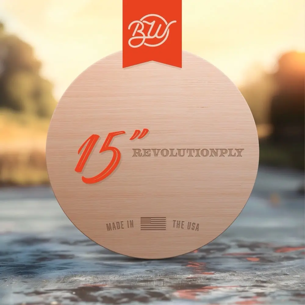 15 PACK 15INCH REVOLUTION PLYWOOD ROUNDS Decor Door Signs Wooden