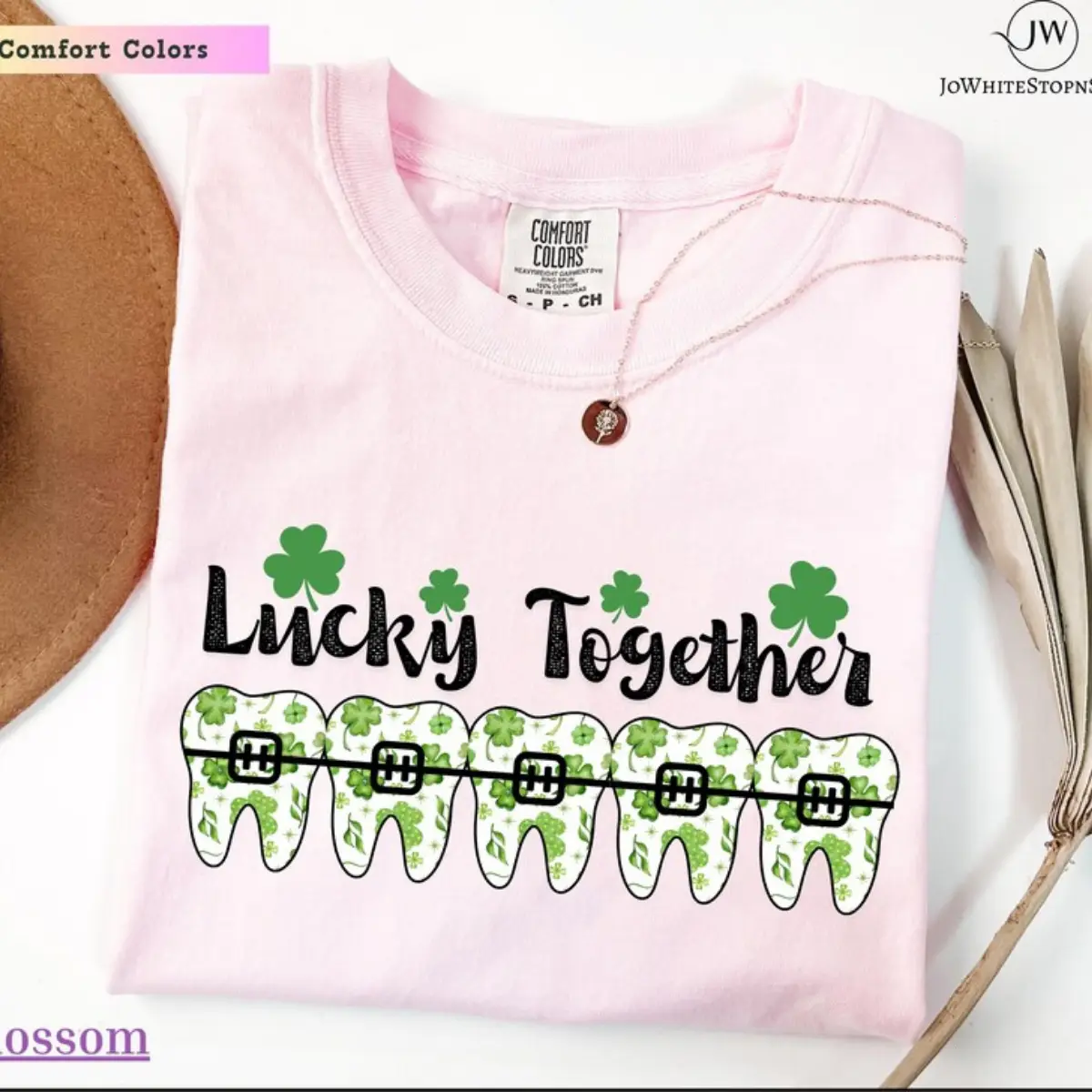 St. Patrick's Dental Hygienist Shirt, St Patricks Dental Braces Shirt, Dental Office Shirts, Comfort Colors Tee