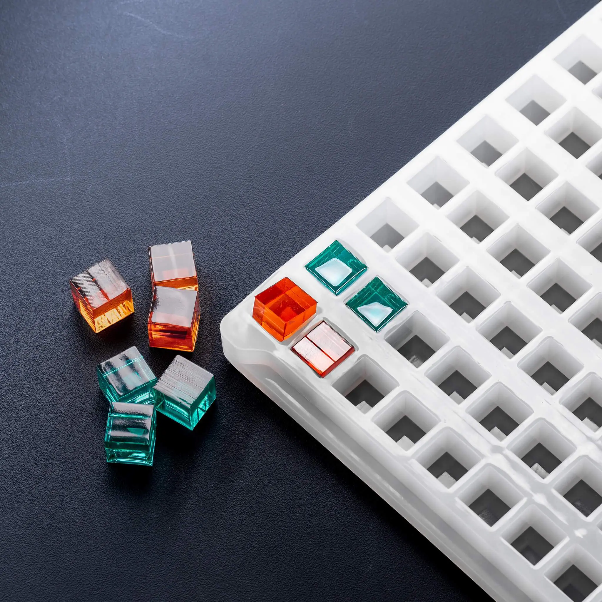 4mL Cube Candy Depositor Mold - 190 Cavities - 22118