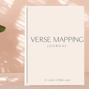 Verse Mapping Journal, A 52-Week Verse Mapping Bible Study Journal (Classic)