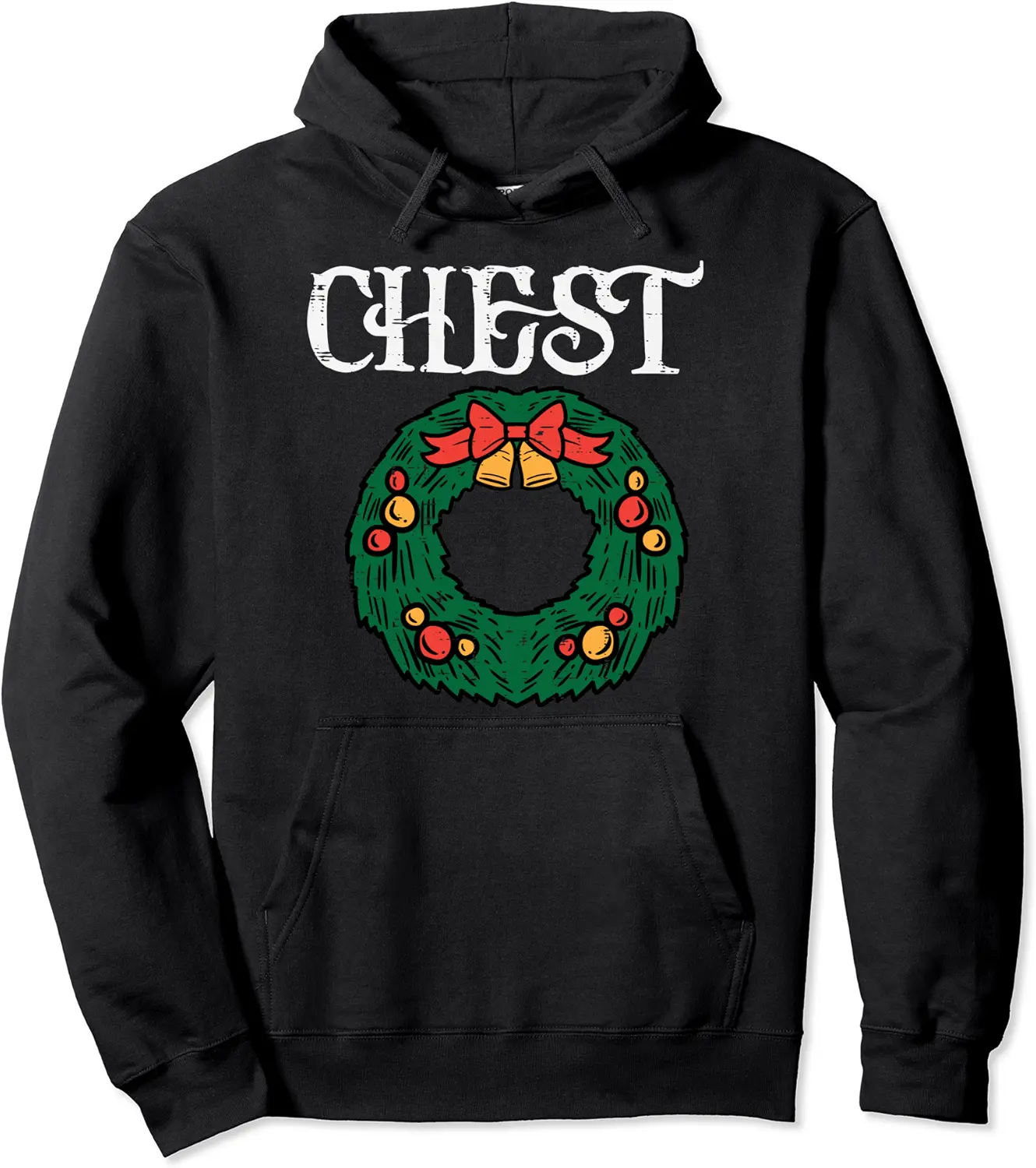 Chest Chestnuts Funny Matching Couples Christmas PJs Women Pullover Hoodie - Antonioja Shop 29B09JZYMBFV