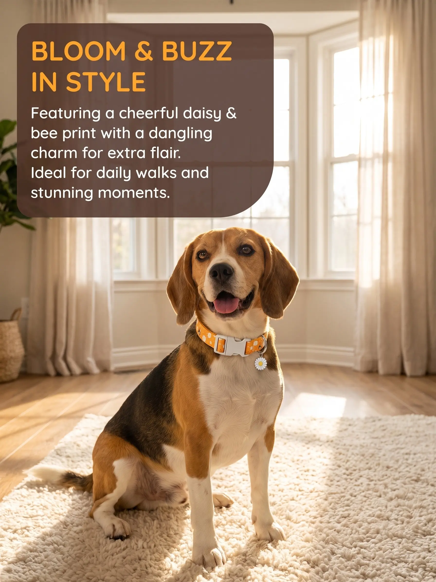 Cartoon Print Soft Adjustable Dog Collar - Basic Collars for Small, Medium, Large Dogs & Puppies, Ideal for Walking/Training