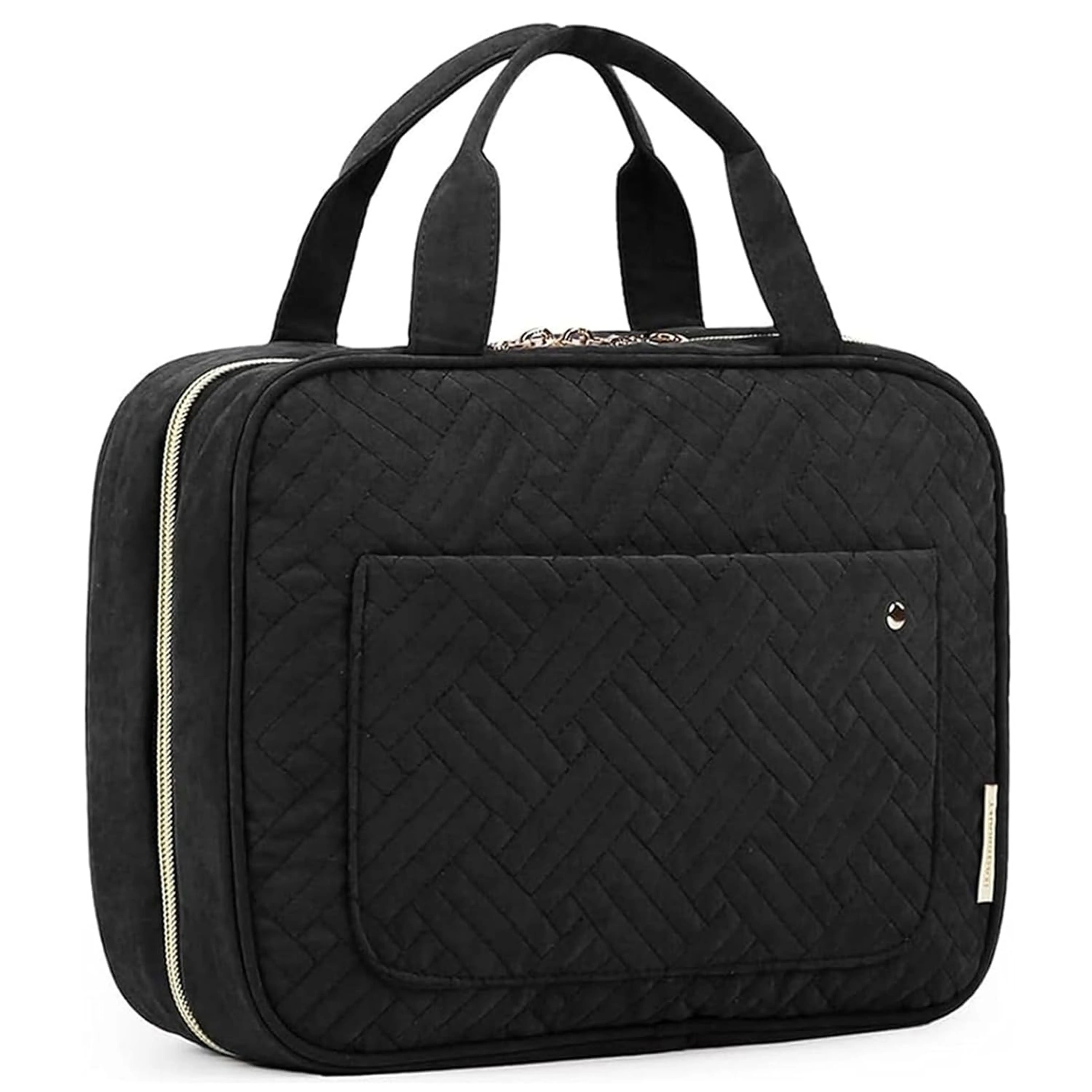 BAGSMART Large Toiletry Bag Travel Bag with Hanging Hook, Water-resistant Makeup Cosmetic Bag Travel Organizer for Accessories, Shampoo, Full Sized Container, Toiletries - TikTok Shop BAGSMART Large Toiletry Bag Travel Bag with Hanging Hook, Water-resistant Makeup Cosmetic Bag Travel Organizer for Accessories, Shampoo, Full Sized Container, Toiletries - TikTok Shop